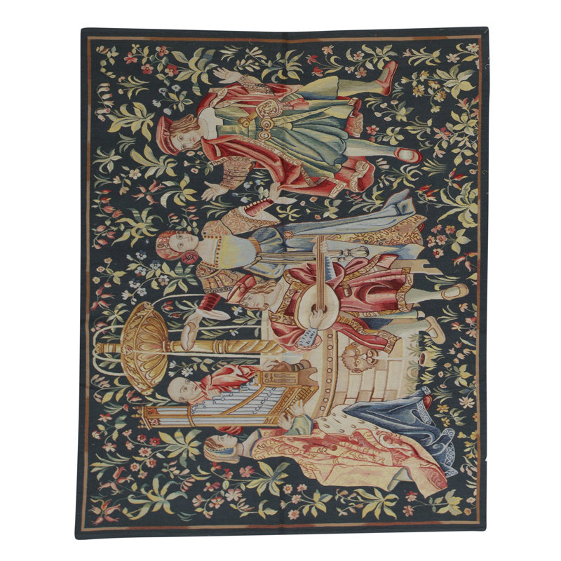 Hand-Knotted High-Quality Green Area Rug
