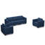Ensemble de canapé modulaire 3 pièces Ayden Hunsicker-1390442436