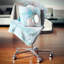 Fractal Angel Wings - Coussin imprimé abstrait-30616006-30735507-30616010