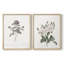 Vintage Floral XV - Ensemble de 2 reproductions de cadres d'angle fermés-1870708141-1870708146