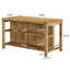 Solid Wood Kitchen Island