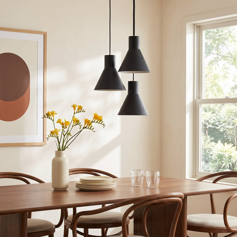 Byers 3 - Light Cluster Pendant, Yes, Brushed Nickel