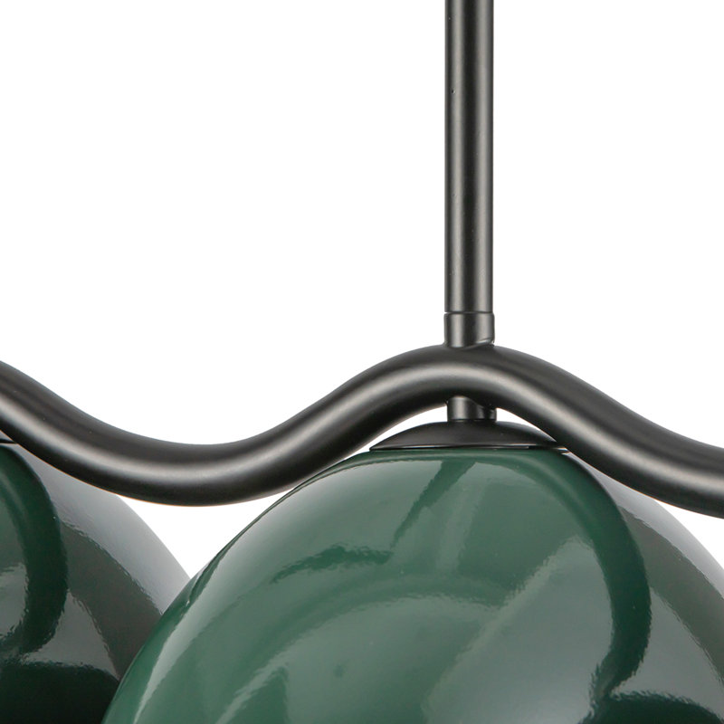 Atlas 42-In Linear Pendant, Green