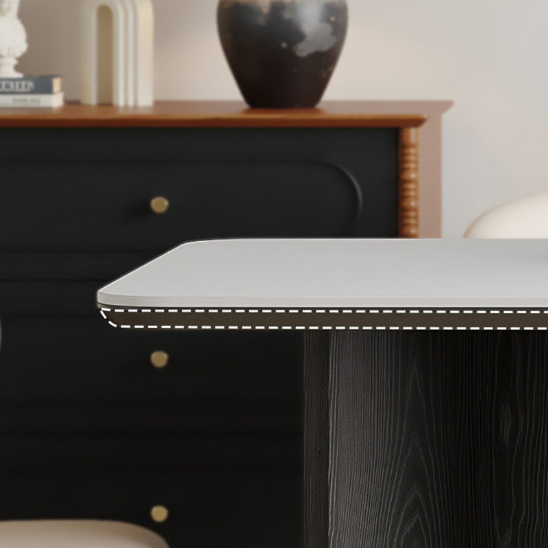 7 pièces : table, 6 chaises, H 29,53 po x L 55,12 po x l 31,5 po