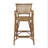 Blues Rattan Bar Stool - Antique