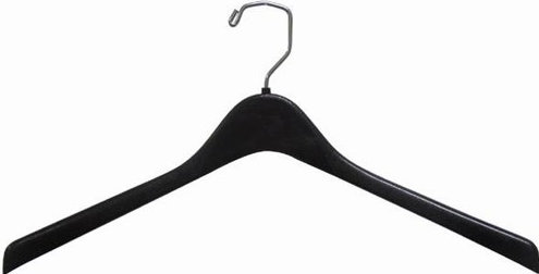 Cintre en plastique épais pour manteau / chandail, H 9 po x l 18 po