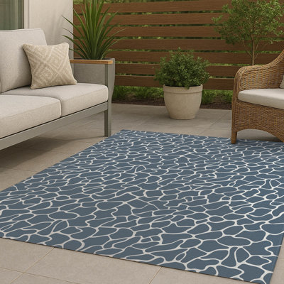 Patch Play Non-Slip Outdoor Rug