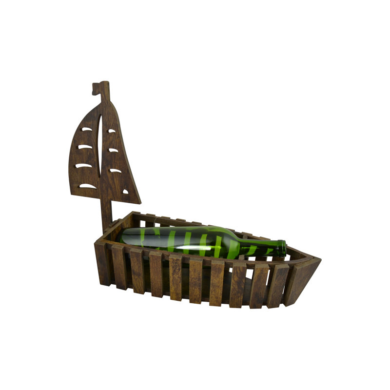 Porte-bouteille en bois 8 "