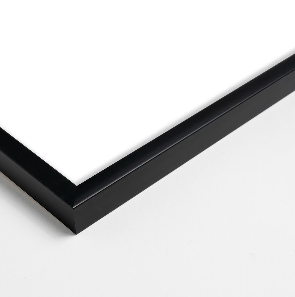 Saffron On Gray by Michela Sorrentino, Black, 38" H x 26.5" W x 1.25" D