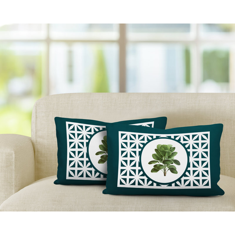  Coussin intérieur / extérieur Lumbar, Émeraude