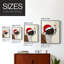 «Christmas St Bernard and Fluffy Owl», reproduction encadrée - bois massif-2070266959-2070266945
