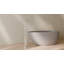 Robinet de baignoire autoportant avec douche à main 45,2 po Badeloft AT-01-PC en chrome poli-106360064