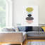 «Abstract Perfect Balance Circle Shapes», reproduction d'art graphique sur papier encadré-17914044-58085554