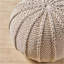 POUF TRICOTÉ