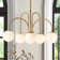Bradrick 6 - Light Modern White Glass Globe Chandelier