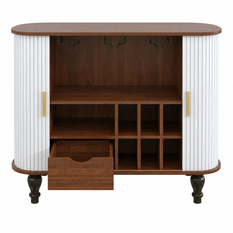 Bar Mid-Century, White