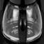 Cafetière programmable de 12 tasses Black + Decker, DCM100B, carafe Duralife, fenêtre d'eau facile à voir, panier-filtre amovible