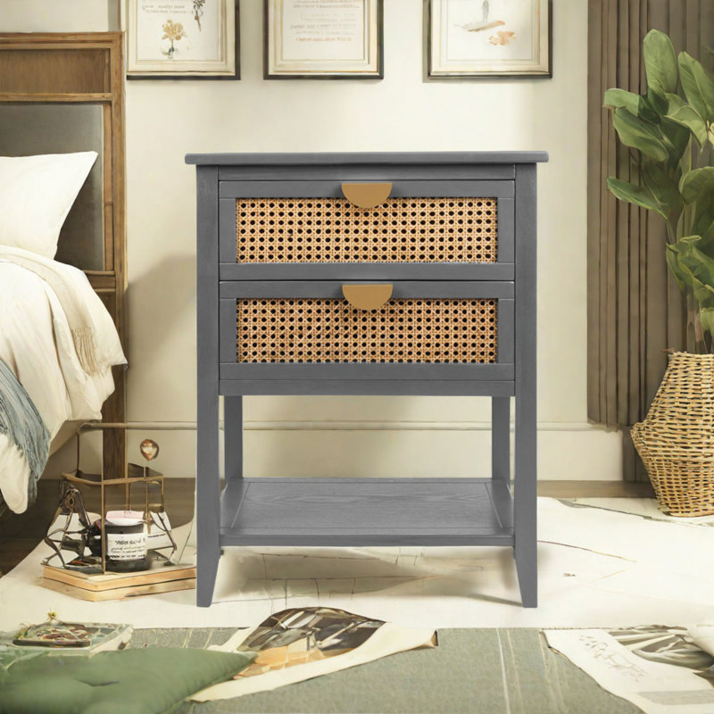 Table de chevet Adilkhan, Gris