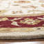 Tapis oriental ivoire / rouge en laine touffeté à la main Algers-849259150