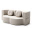 Upholstered 29.79 " Linen Blend Sofa