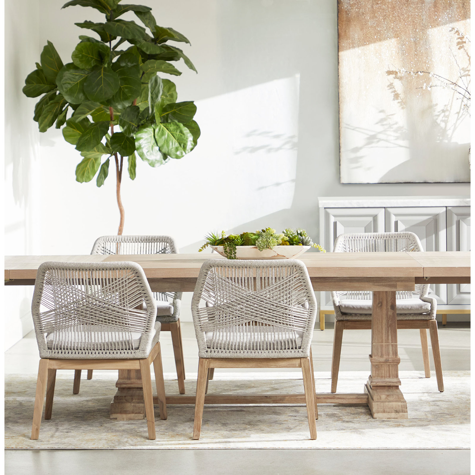 Gurnelle Dining Chair, Pumice