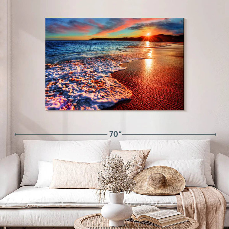 Gillard Coastal Sunset Glow, H 32 po x l 48 po