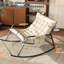 Chaise berçante ergonomique avec rangement-2144186015