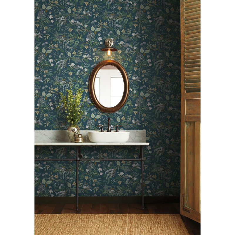 Rouleau de papier peint 27 pi x 27 po Juniper Forest, Pin