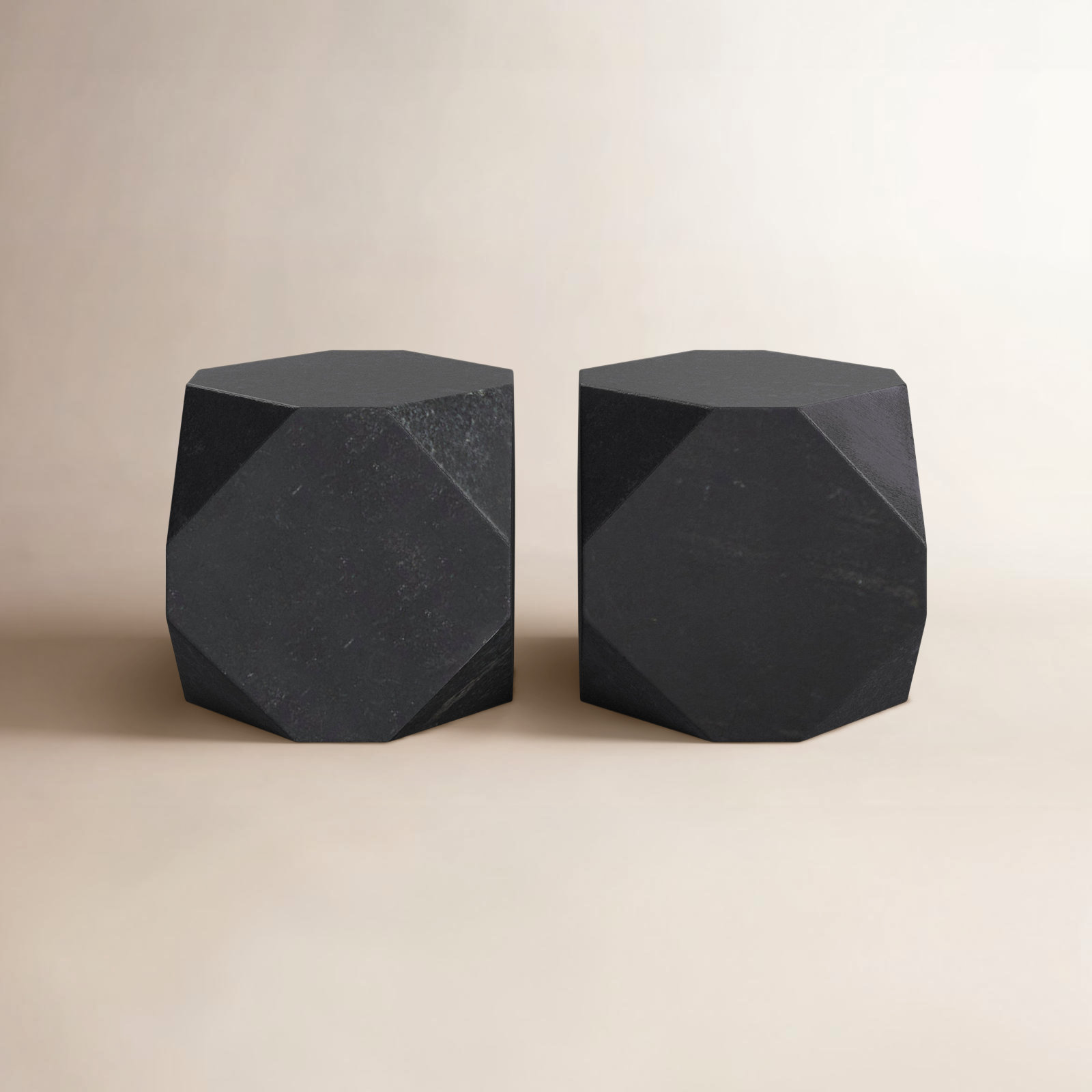 Non-skid Bookends, Black