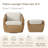 Rattan Patio Chairs with Ottoman-373351371-373351364