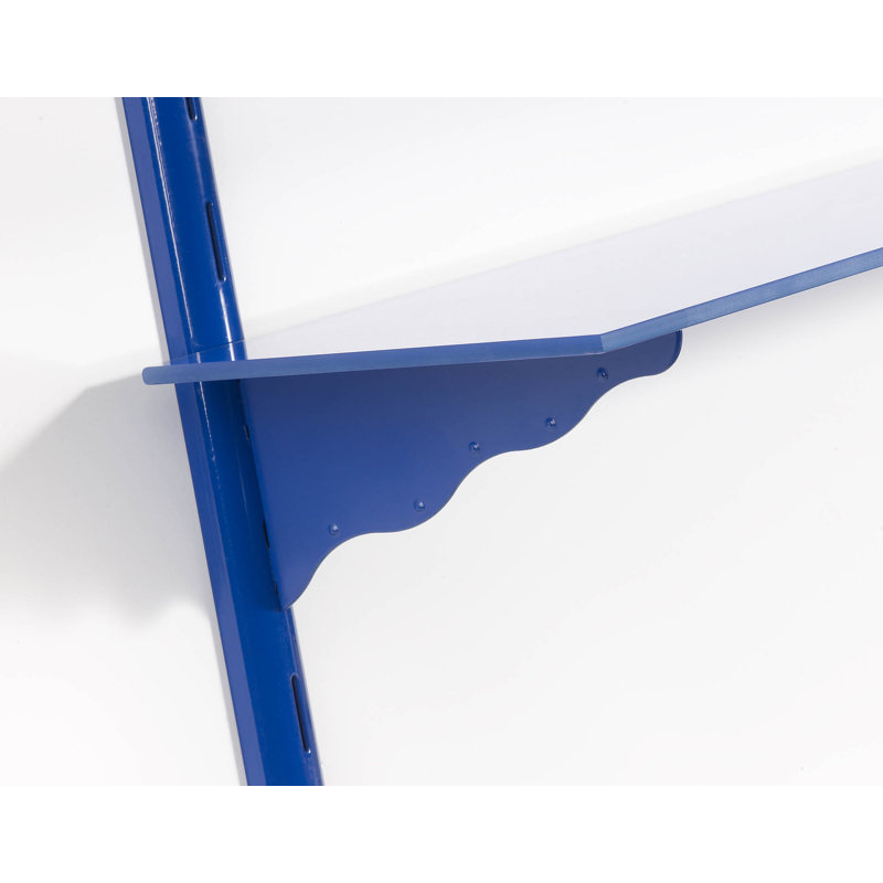 Tablette 2 pièces Chylynn, H 4 po x l 24 po x P 7 po, Bleu