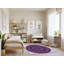 Tapis en chenille mauve-68680591