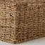 Seagrass Rattan 3 Piece Storage Basket Set