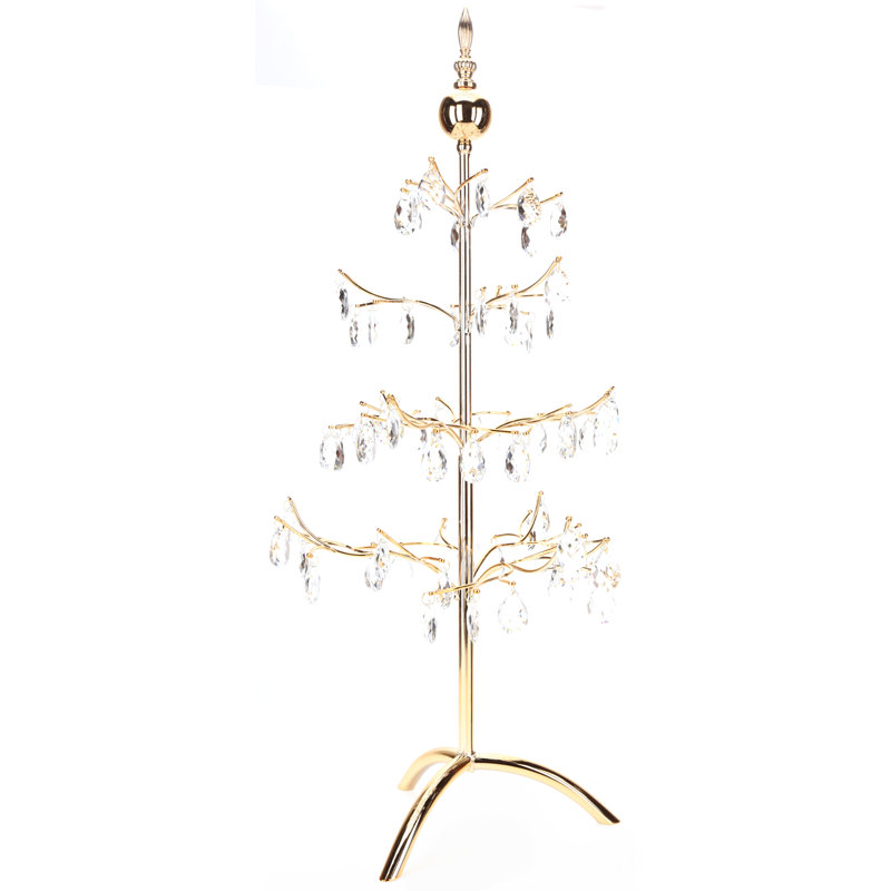 Crystal Jeweled Tree, Small - 29 Inches, 35.23" H x 14.56" W x 14.56" D