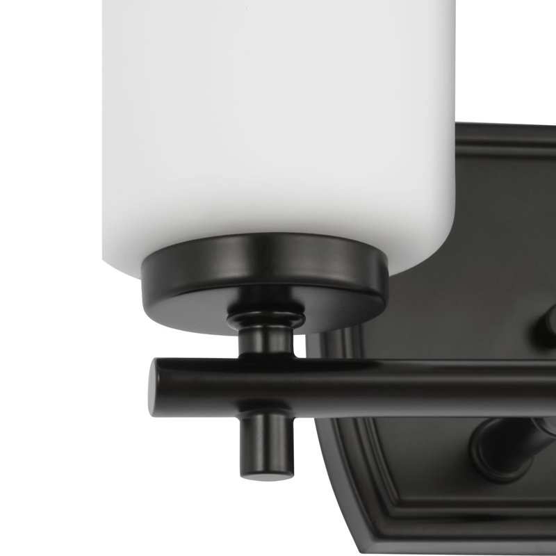 Bollin 2 - Light Dimmable Vanity Light, Matte Black