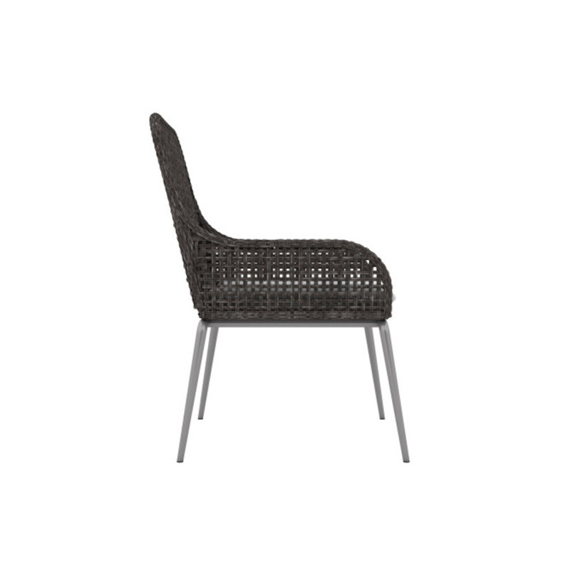 Antilles Outdoor Dining Armchair, White Linen 6016-000