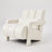 Foram Modern Upholstered Accent Chair With Linen Fabric And A Pillow-1149788856