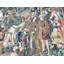 Hand-Knotted High-Quality Multi-Colored Square Area Rug