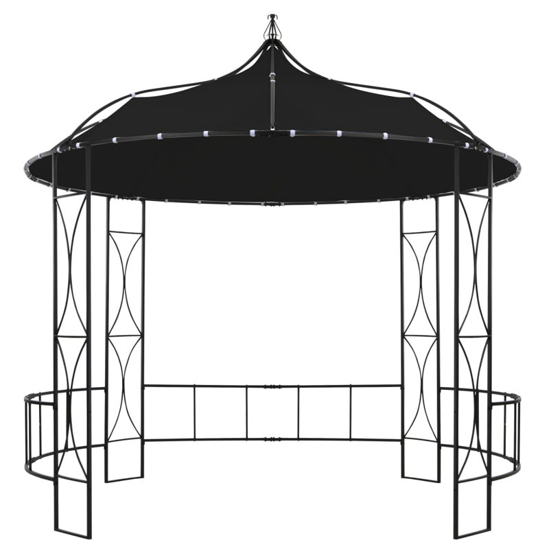 Noemie 3m x 3m Metal Party Tent, Anthracite