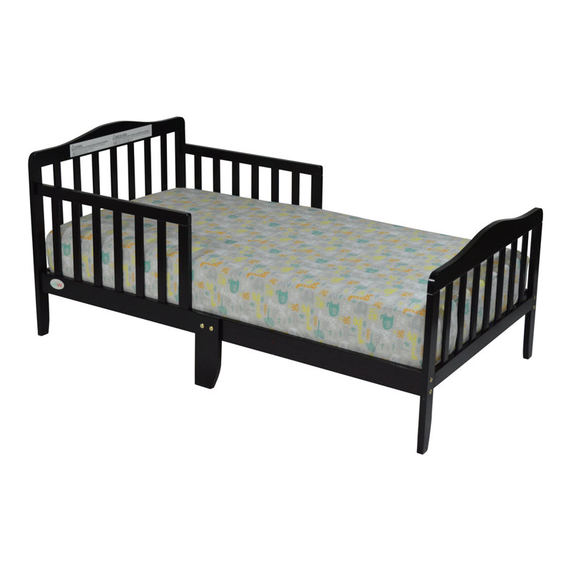 Lit pour enfant en bois massif Fellipe, Espresso