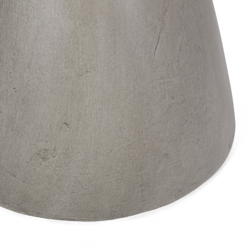 Table d'appoint d'extérieur en béton léger