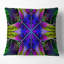 Vitrail étoile en forme d'étoile - coussin imprimé abstrait-30628863-30628867