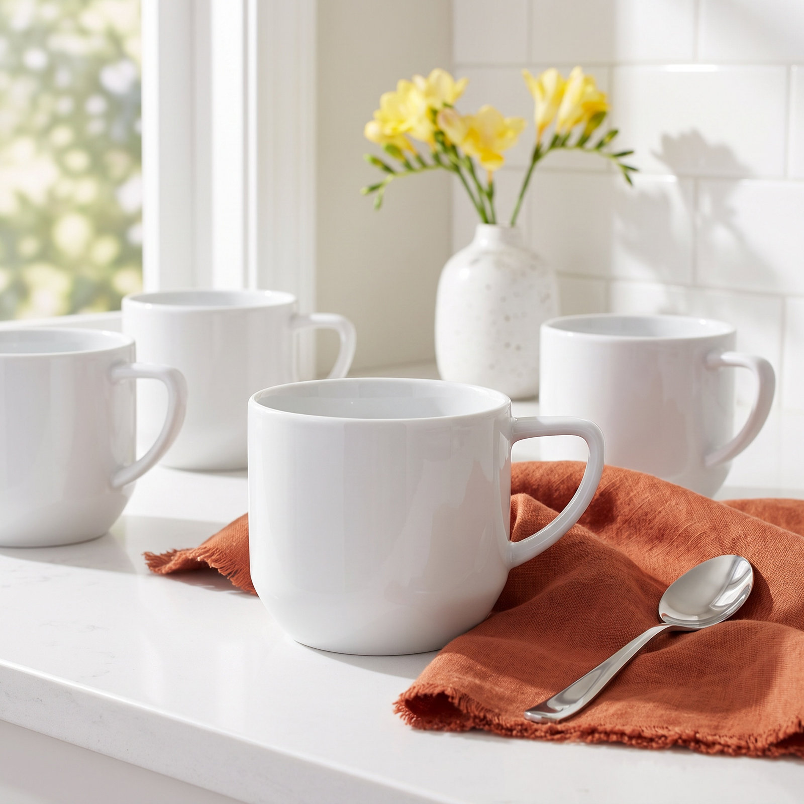 Coupe Porcelain Mug