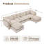 Canapé modulaire surdimensionné Heffernan-738220076-784555819
