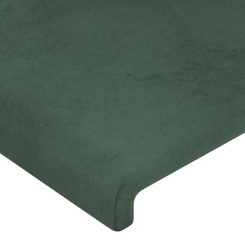 Georgine Single (3') Headboard, 78cm H x 90cm W x 5cm D, Dark Green