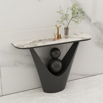Modern-style sintered stone console table
