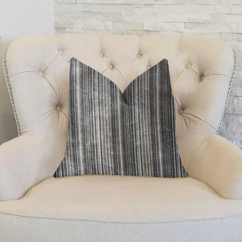 New Hampton Striped Reversible Throw Pillow, 18" x 18"