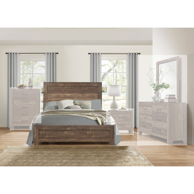Claudette Low Profile Standard Eastern King Bed