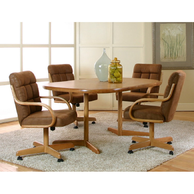 Ensemble de salle à manger extensible 5 pièces