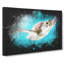 Green Turtle - Wrapped Canvas-56644818